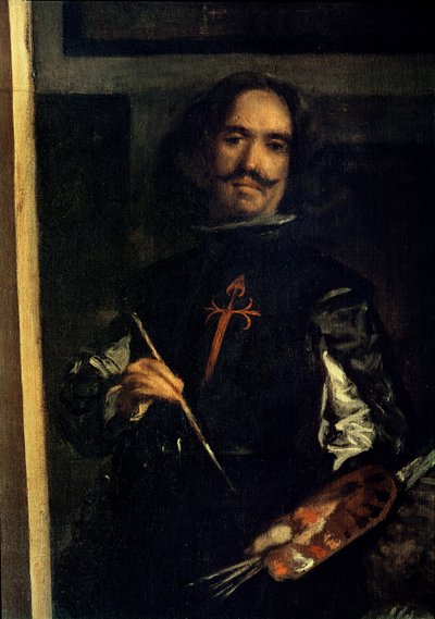 Las Meninas or The Family of Philip IV (detail) by Diego Velázquez